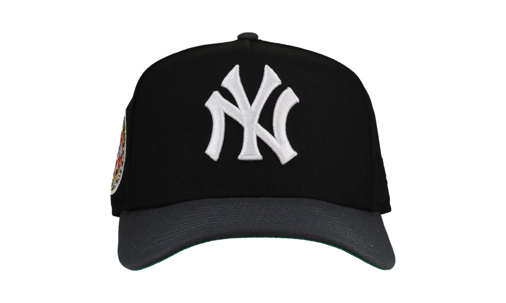 9FIFTY New York Yankees 1949 World Series A Frame Snapback Hat "Black / Graphite" NE227