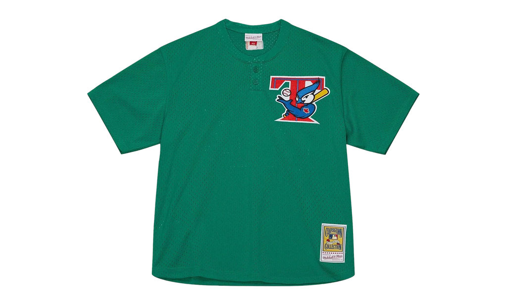MLB Roy Halladay Batting Practice Jersey "2003 St. Patrick’s Day Toronto Blue Jays - Kelly Green" ABPJ5314 TBJ03RHLKYGN