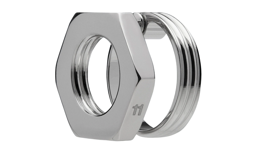 Bolt & Nut Cutout Earring "Silver" SM0VG0022SV0272951