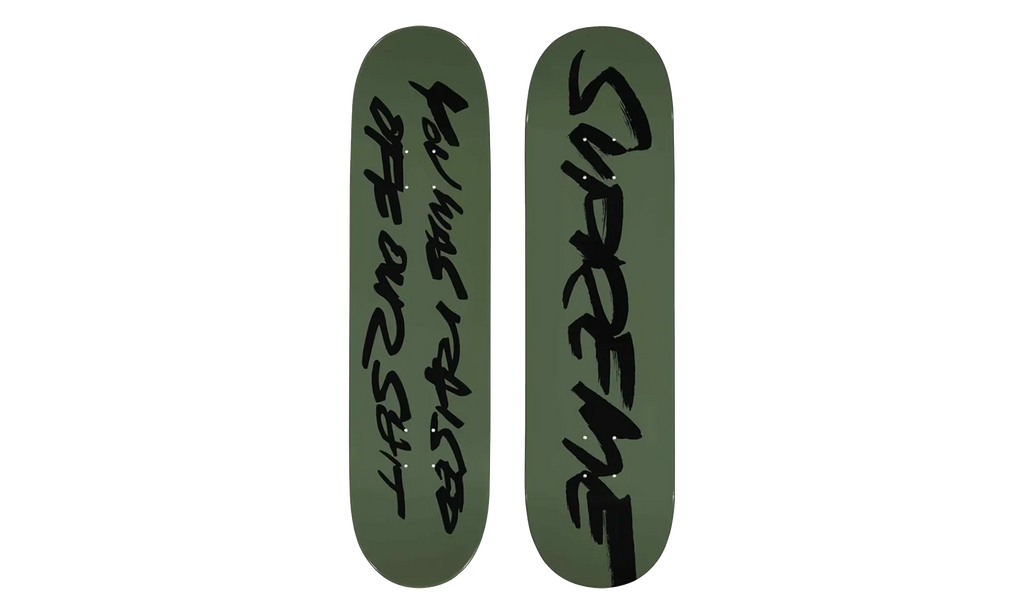 Futura Skateboard Deck "SS24 - Olive" SU27427