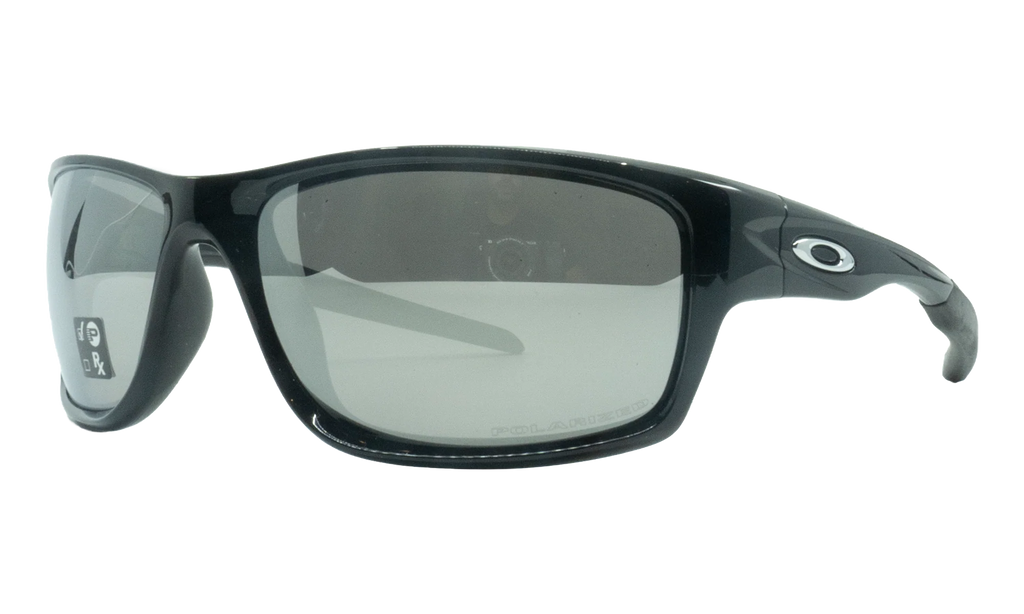 Canteen Polarized Sunglasses "Polished Black / Chrome Iridium Polarized" OO9225 08