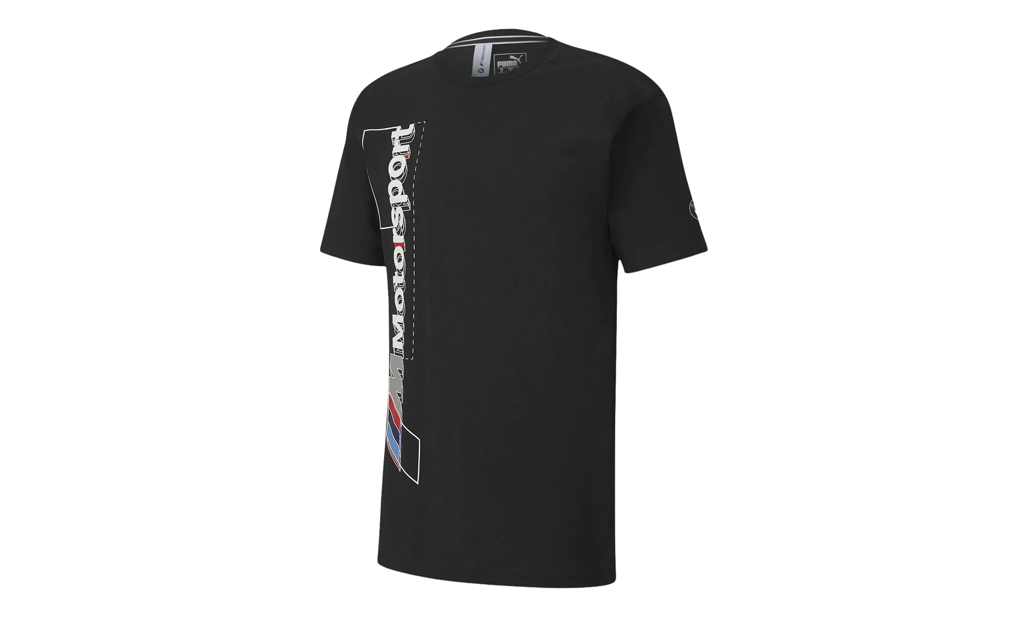 BMW Motorsport Logo Tee+ "Puma Black" 596103 01