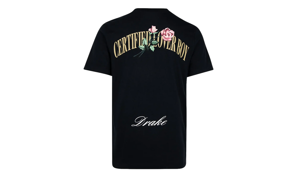 Certified Lover Boy Rose T-Shirt "Black" CLB BLK T 027