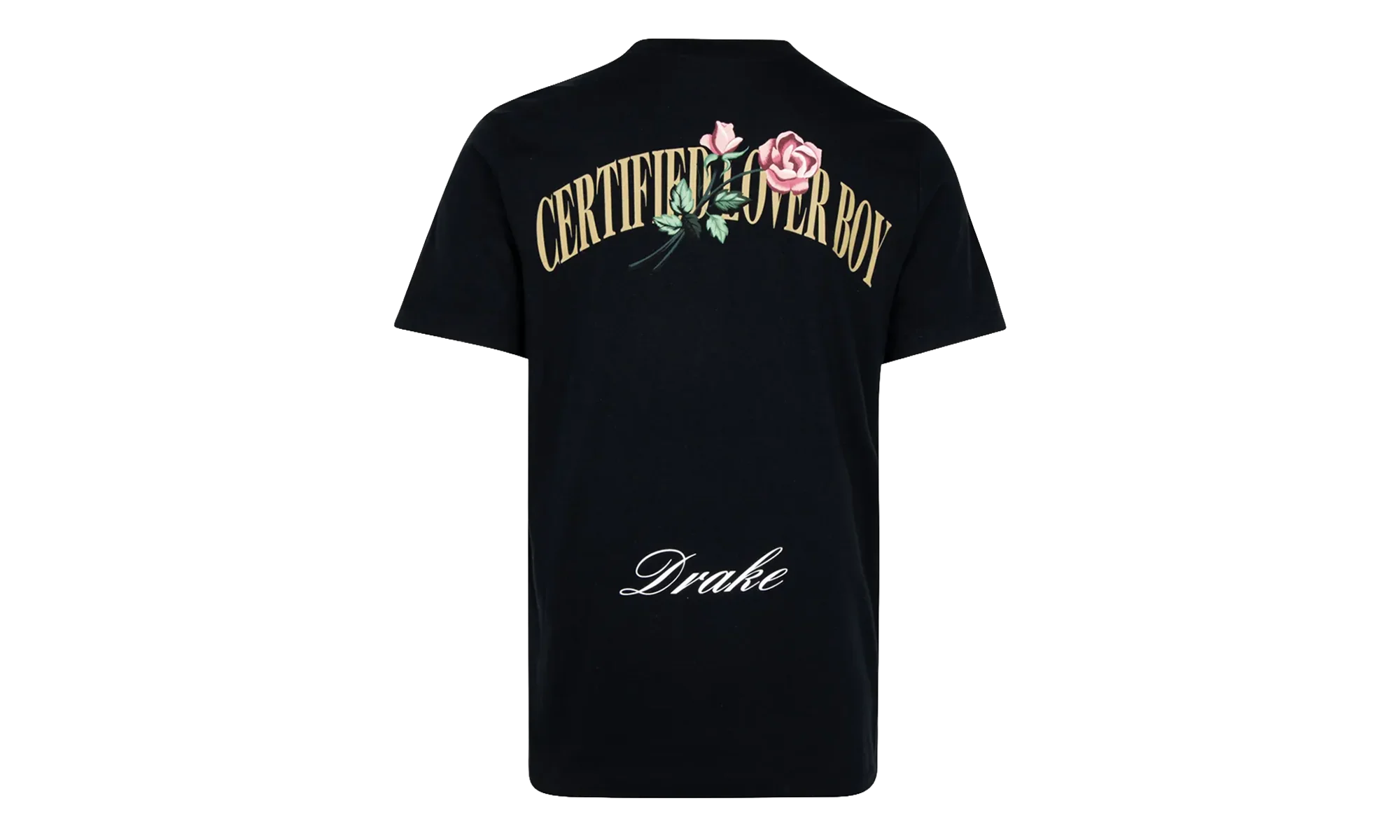 Certified Lover Boy Rose T-Shirt "Black" CLB BLK T 027