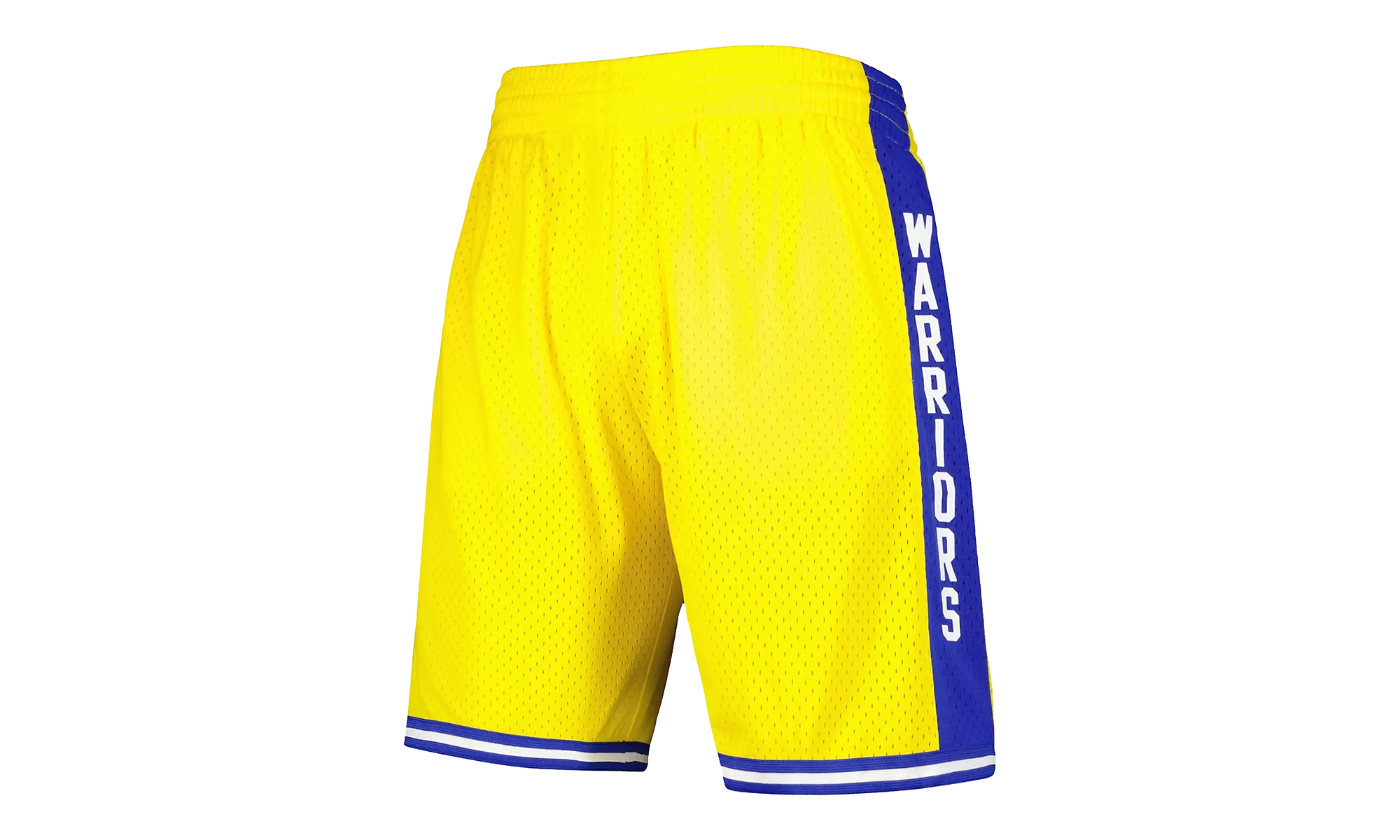 NBA Swingman Home Shorts "1974-75 Golden State Warriors - Yellow" SMSHGS18229 GSWYELL74