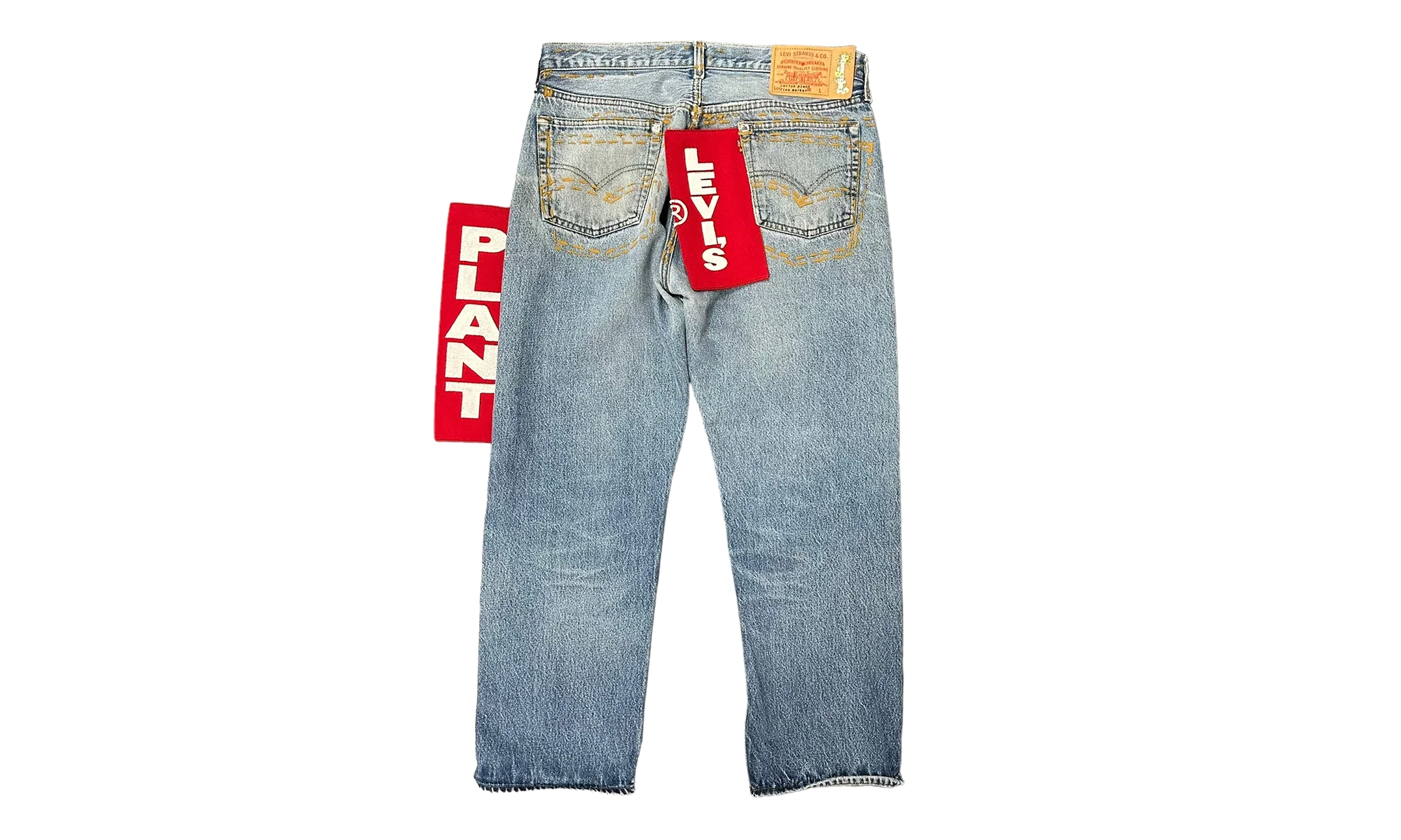 Cactus Plant Flea Market 4th of July Denim Jeans "Blue" DT311