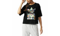Originals Ramera Flag Cropped Tee WMNS "Black" AJ8944