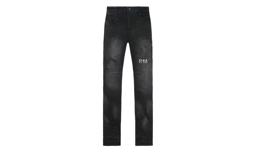 Olivier Denim Jeans "Worn Out Black" MF23D683 B1838WOUBL