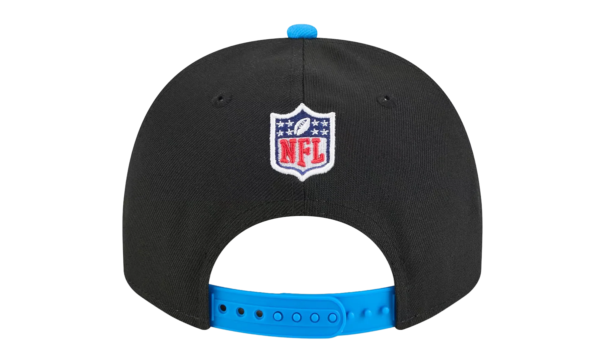 9FIFTY Detroit Lions NFL A Frame Snapback Hat "Black / Blue" NE105