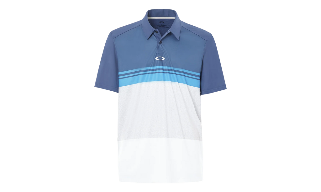Color Block Take Polo Shirt "Ensign Blue" 434039 64W