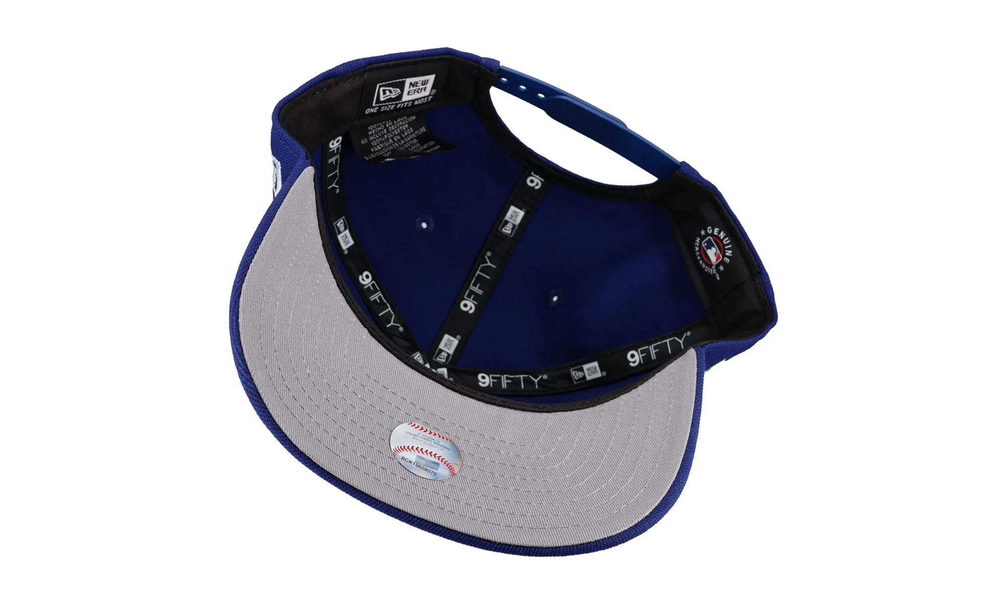 9FIFTY Los Angeles Dodgers 1988 World Series A Frame Snapback Hat "Blue" NE140