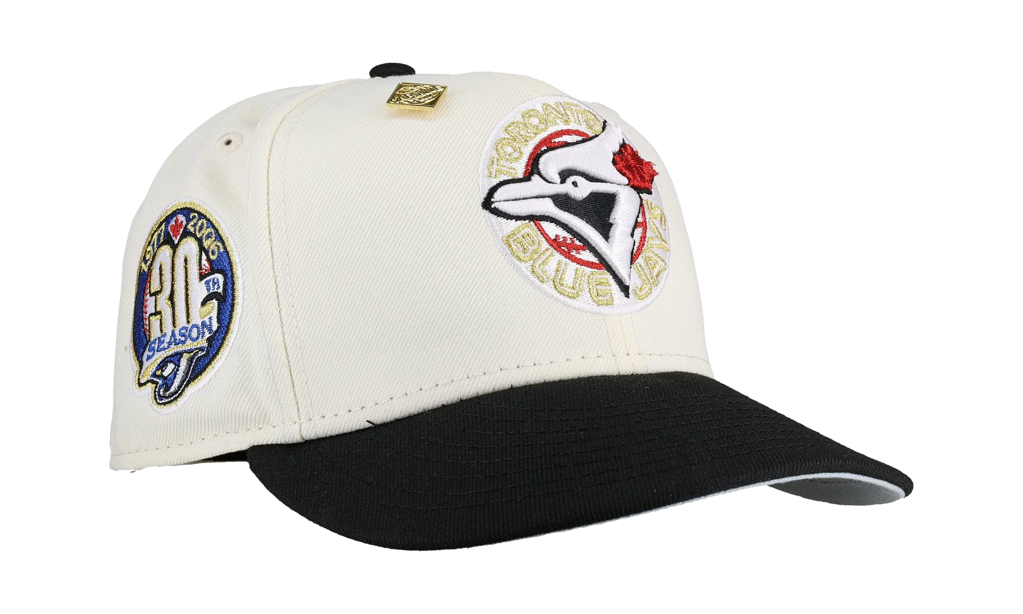 59FIFTY Toronto Blue Jays 30th Season Fitted Hat "Chrome White" NE403