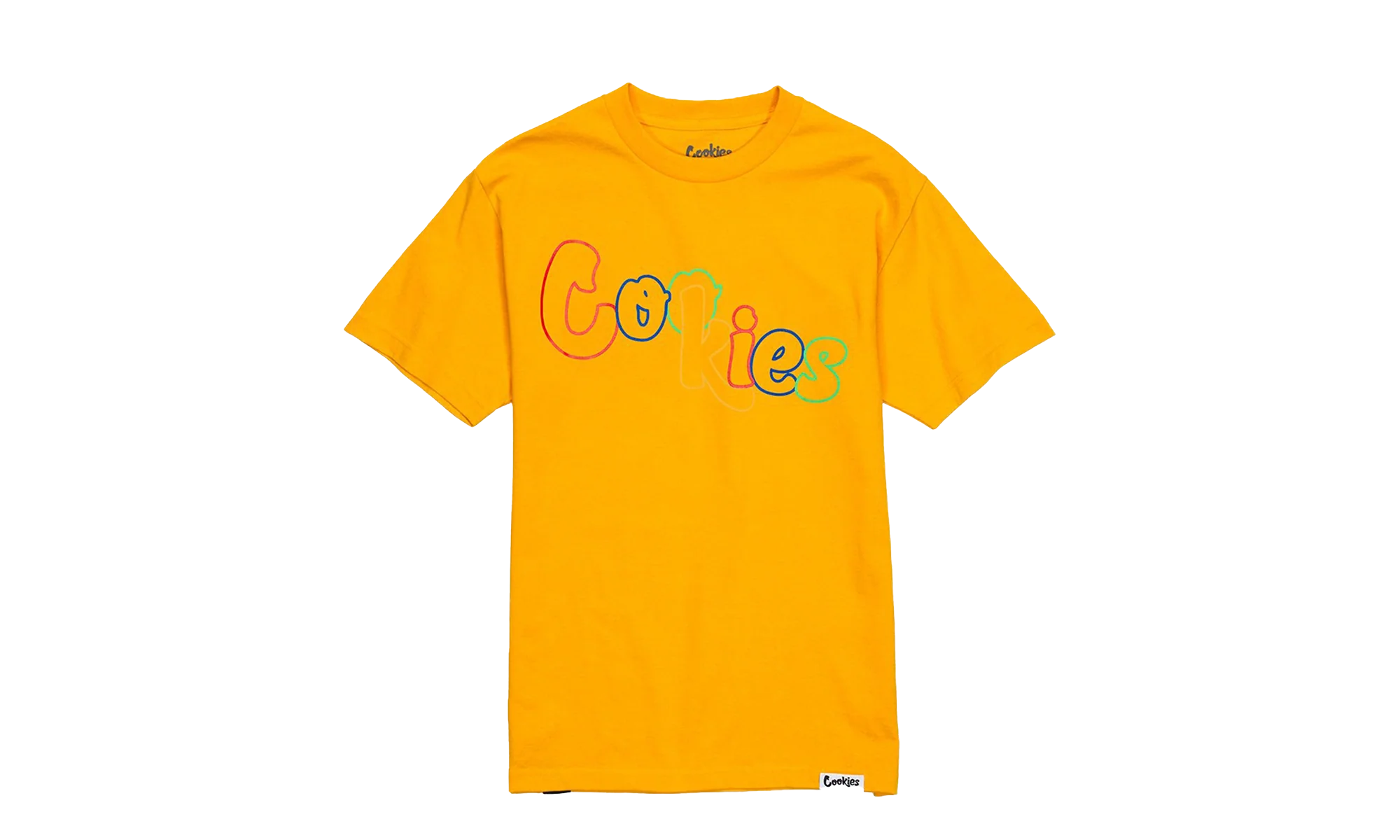 Pushin' Weight Logo Tee Shirt "Yellow" 1540T3628 GLD