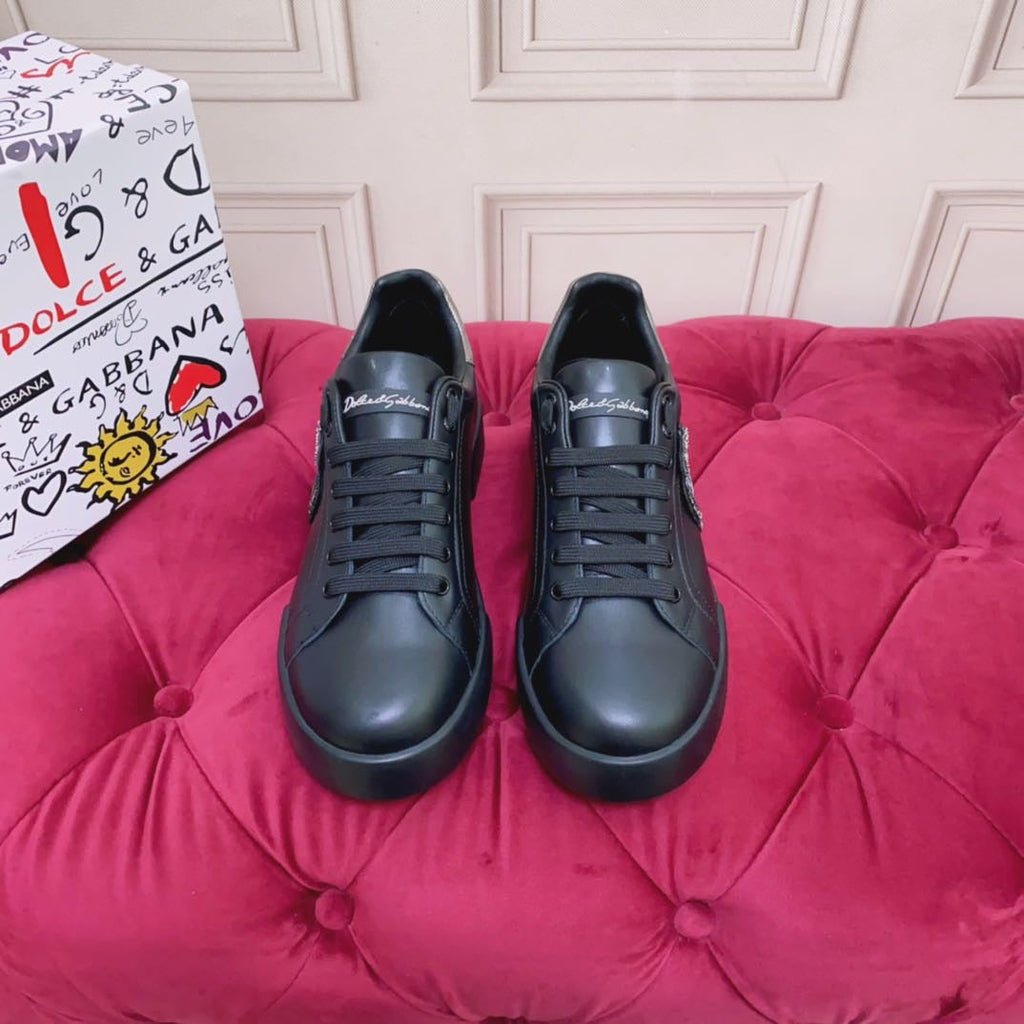 Portofino Crown Patch Black
