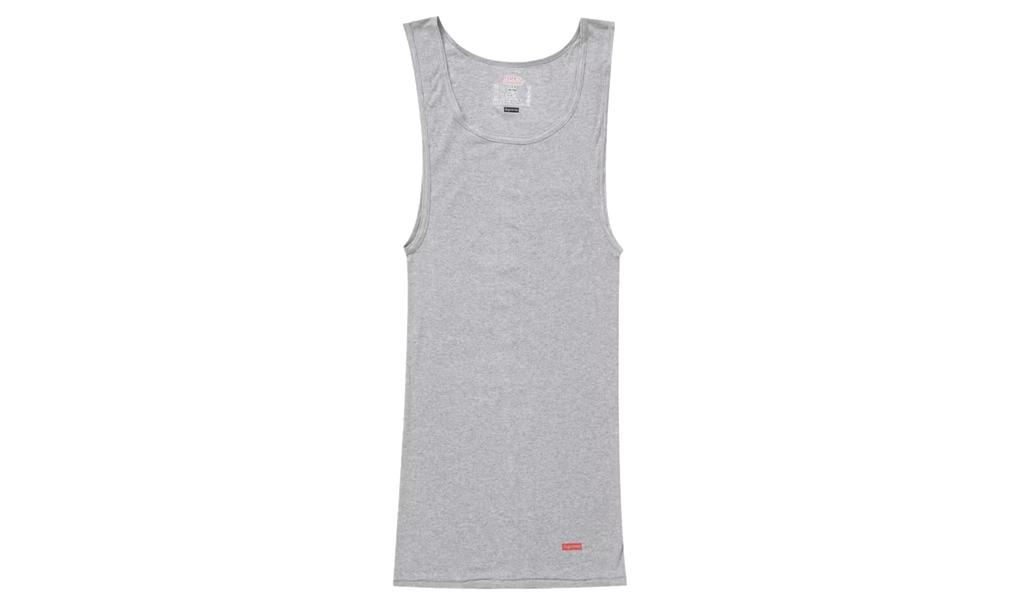 Hanes Tagless Tank Tops (3 Pack) "Heather Grey" SU26905