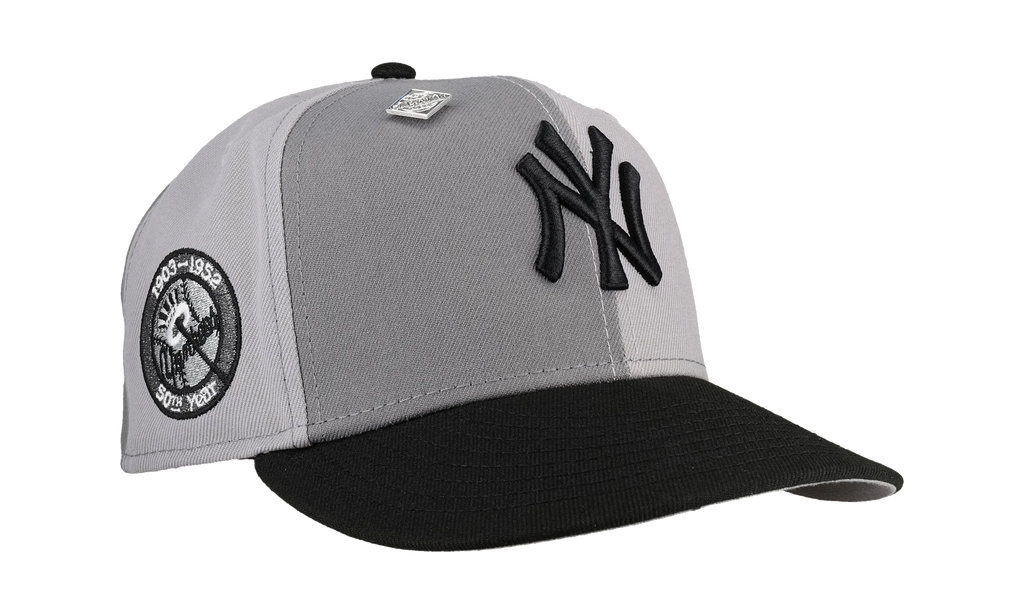 59FIFTY New York Yankees 50 Years Pinwheel Fitted Hat "Grey / Black" NE271