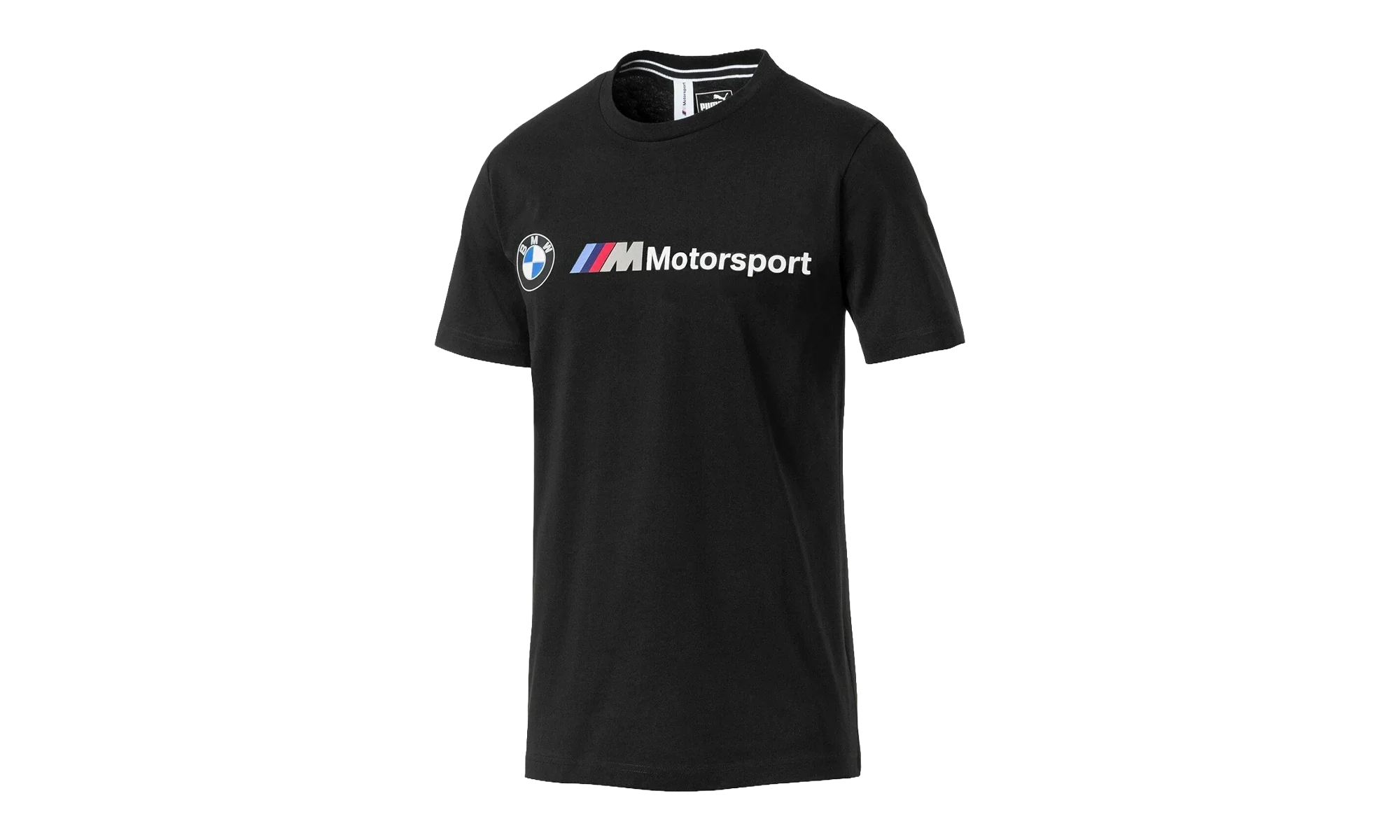 BMW Motorsport Logo Tee "Puma Black" 595369 01