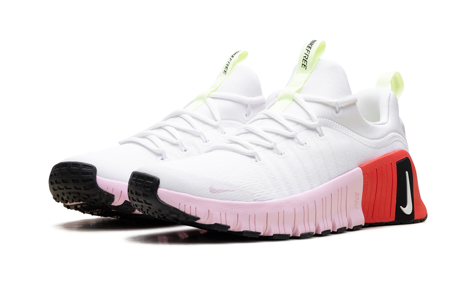 Free Metcon 6 WMNS"White Barely Volt Bright Crimson Pink Foam" IB4526 100