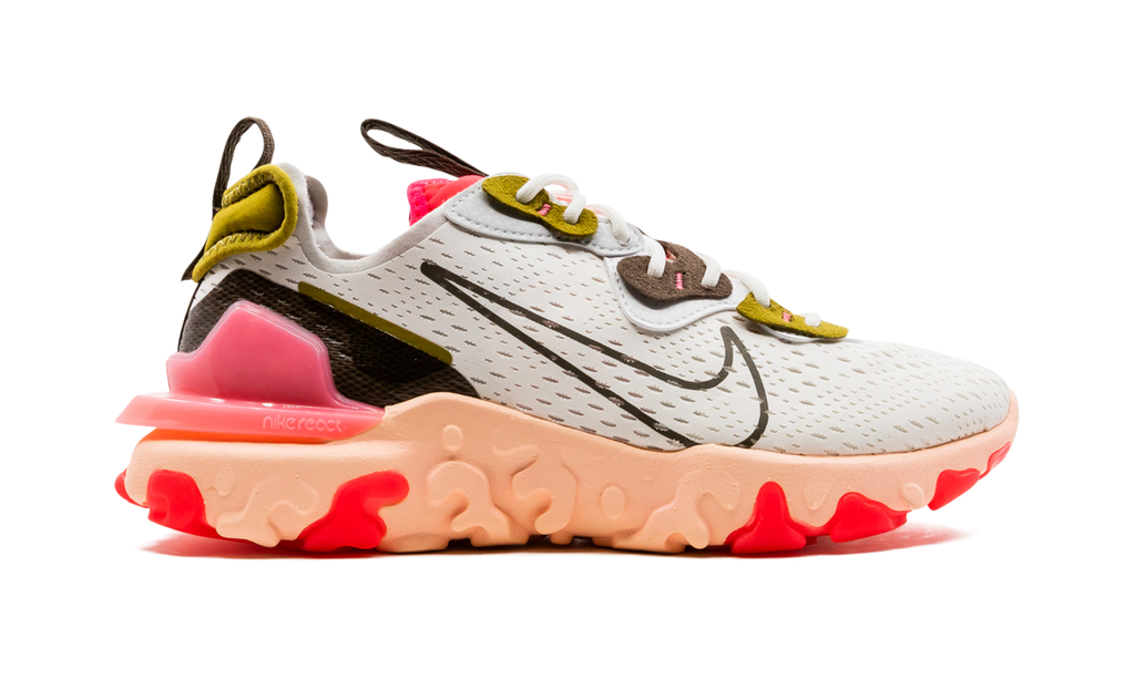 REACT VISION MNS WMNS"Summit White/ Siren Red" CI7523 102
