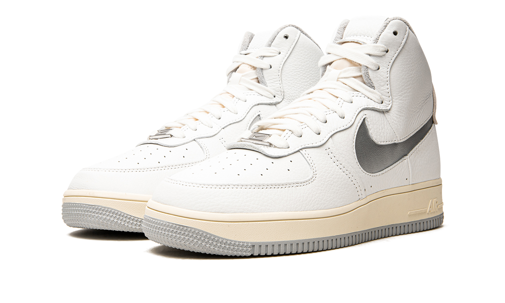 AIR FORCE 1 HIGH SCULPT MNS WMNS"White/ Silver" DC3590 101