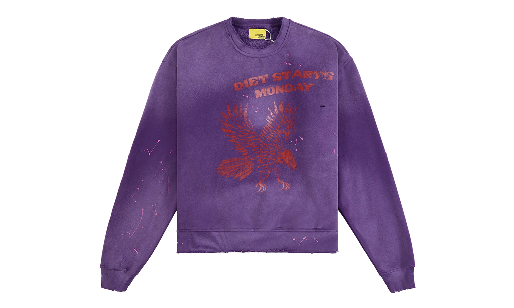 Eagle Sweatshirt "Purple / Red" DSM S26 057