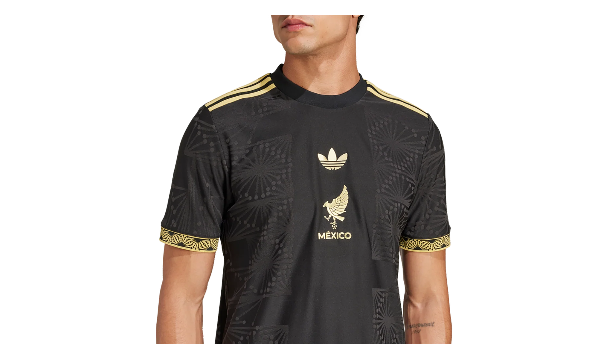 Mexico Gold Jersey "Black" JF2639