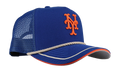 9FIFTY New York Mets A Frame Trucker Snapback Hat "Rope - Royal Blue" 44587537432764