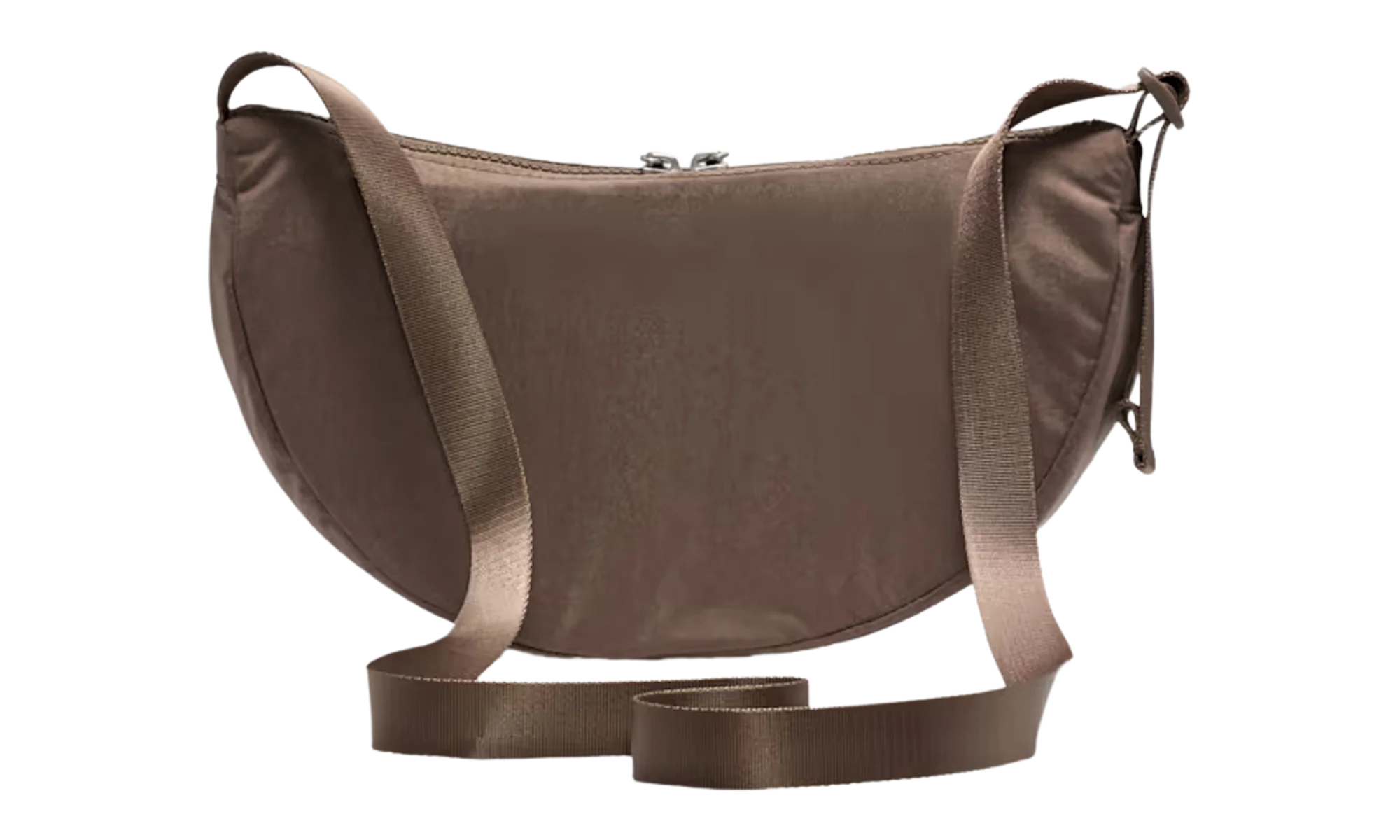 Aura Crescent Cross-Body Bag 4L "Mink Brown / Matte Silver" HQ4370 214