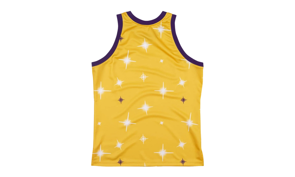 NBA Airbrush Knit Jersey "Los Angeles Lakers - Yellow" TTNKBW18029 LALYELL