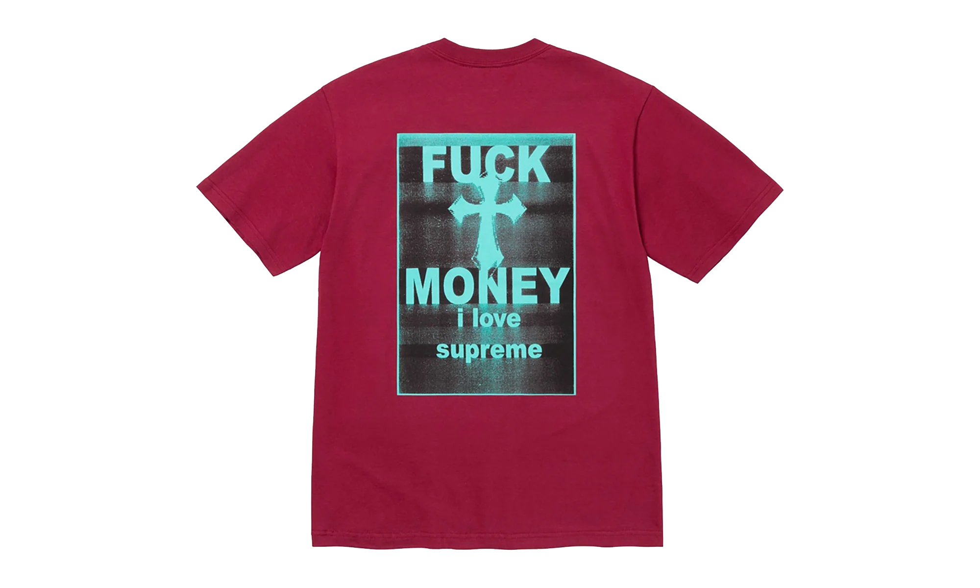 Fuck Money Tee "FW24 - Cardinal" SU27208