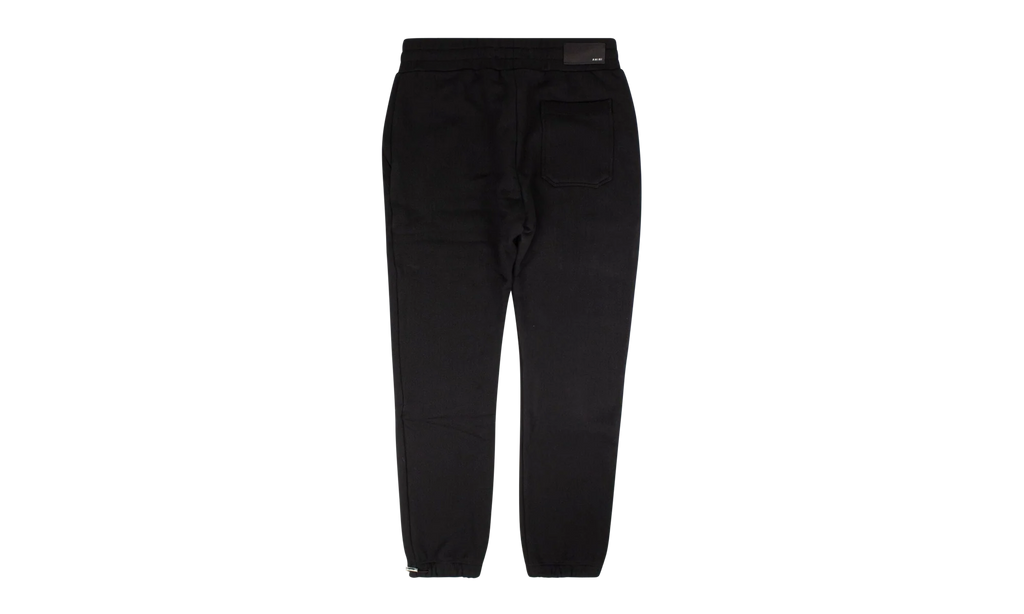 Leopard Logo Applique Sweatpants "Black" MJSP018 001