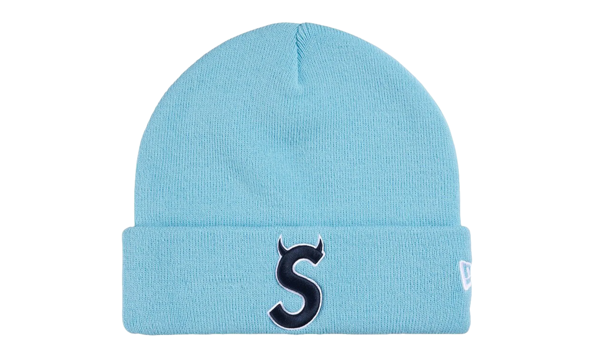 New Era Devil S Logo Beanie "SS26 - Light Blue" SU27419