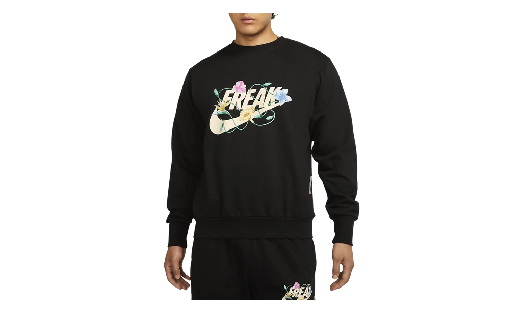 Giannis Standard Issue Basketball Crew Sweatshirt "Black" FJ9557 010