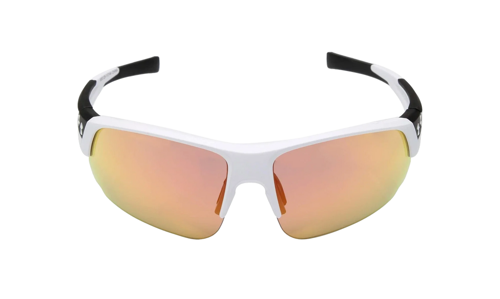 Changeup Dual Sunglasses "Orange Baseball Tuned - Satin White" 8650129 110144