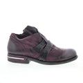 Tarek 516134-301-6903 Womens Burgundy Leather Ankle & Booties Boots