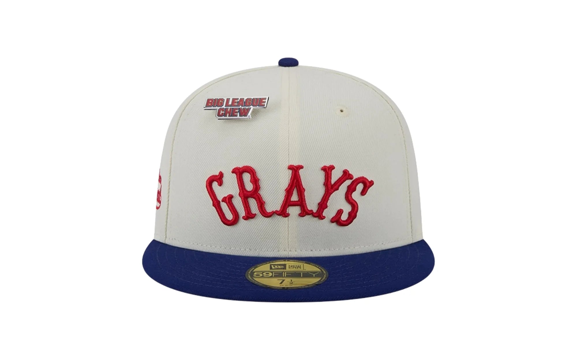 Chew Homestead Grays Negro League 59FIFTY Fitted Hat "Big League" 60506978