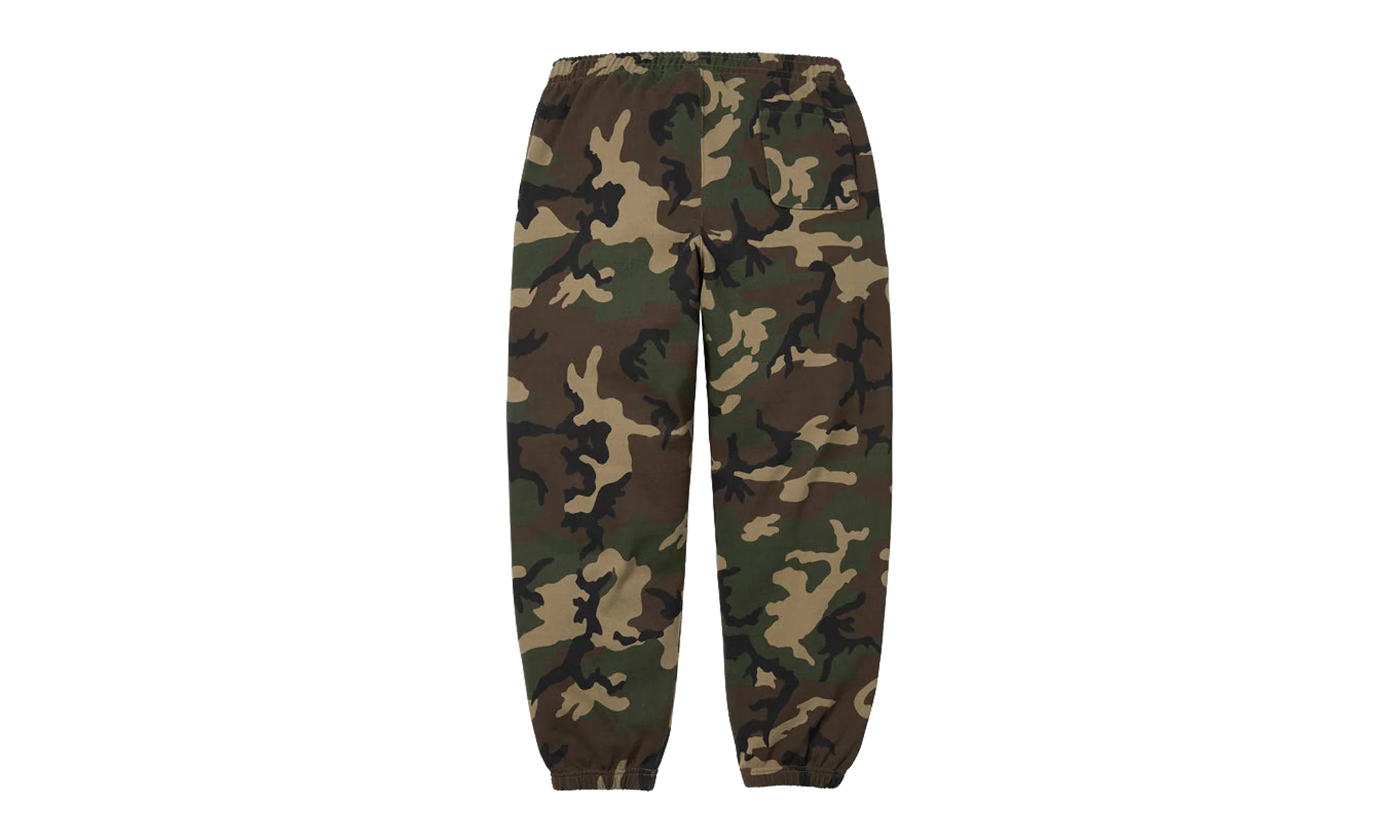 Satin Appliqué Sweatpant "SS26 - Woodland Camo" SU27513