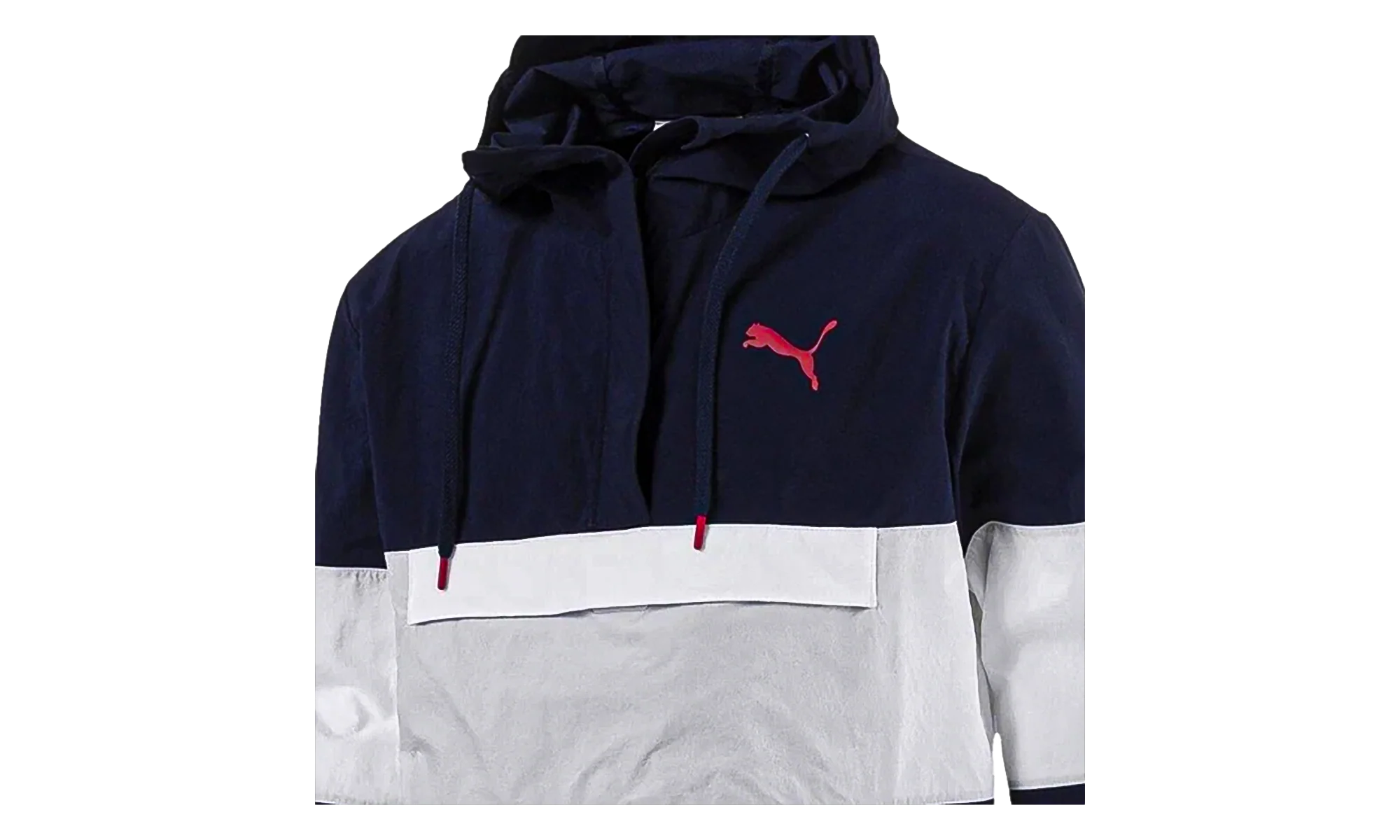 1/2 Zip Windbreaker "Blue" 851643 06
