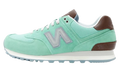 574 WMNS "GREEN / AQUA / CHALK" WL574BEC