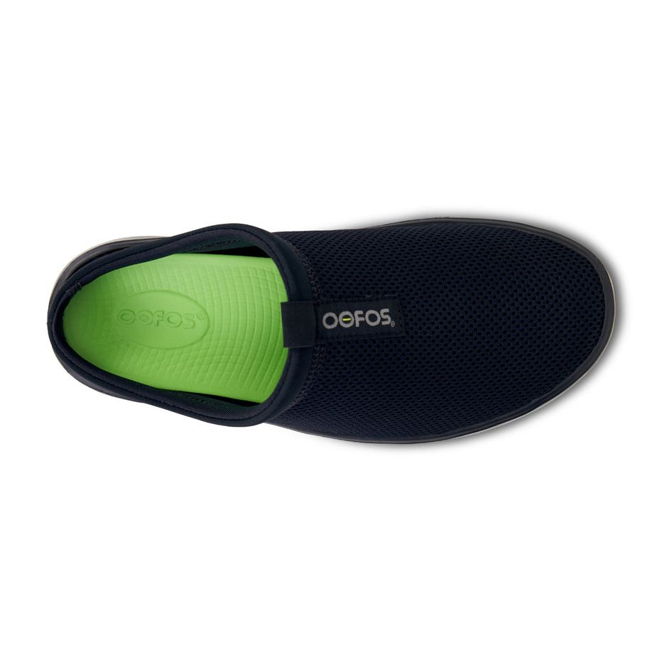 Women's OOcoozie Sport Mule Slipper in Black