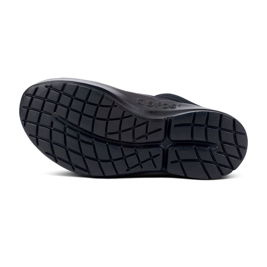 Women's OOcoozie Sport Mule Slipper in Black