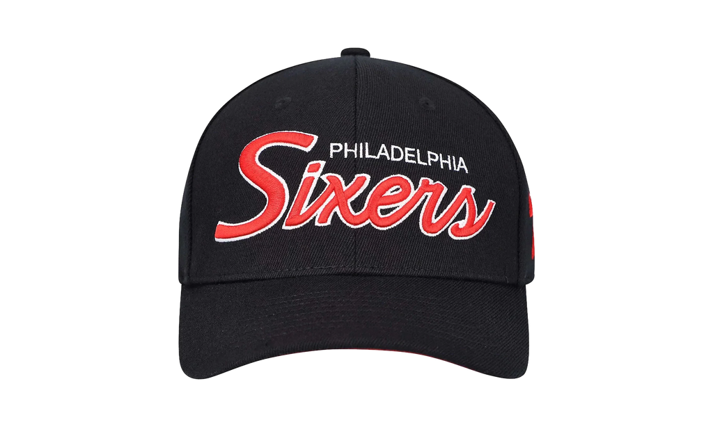 NBA Team Script 2.0 Stretch Snapback Cap "Philadelphia 76ers - Black" HHSS3281 P76YYPPPBLCK