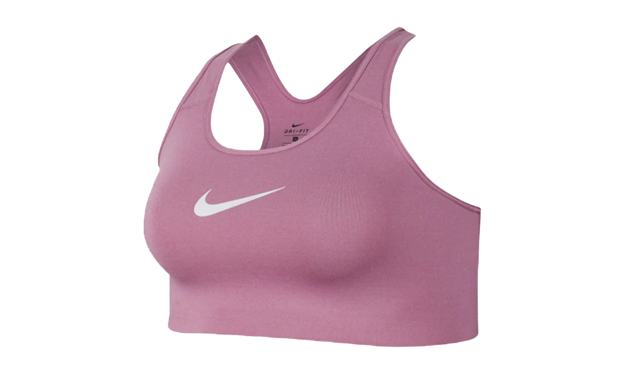 Swoosh Medium-support Non-padded Sports Bra (Plus Size) WMNS "Pink" BQ0973 693