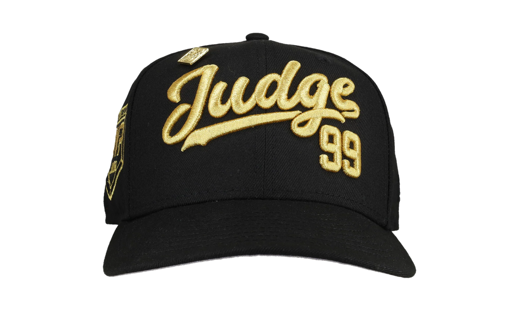 59FIFTY New York Yankees Aaron Judge MVP Fitted Hat "Black / Gold" NE276