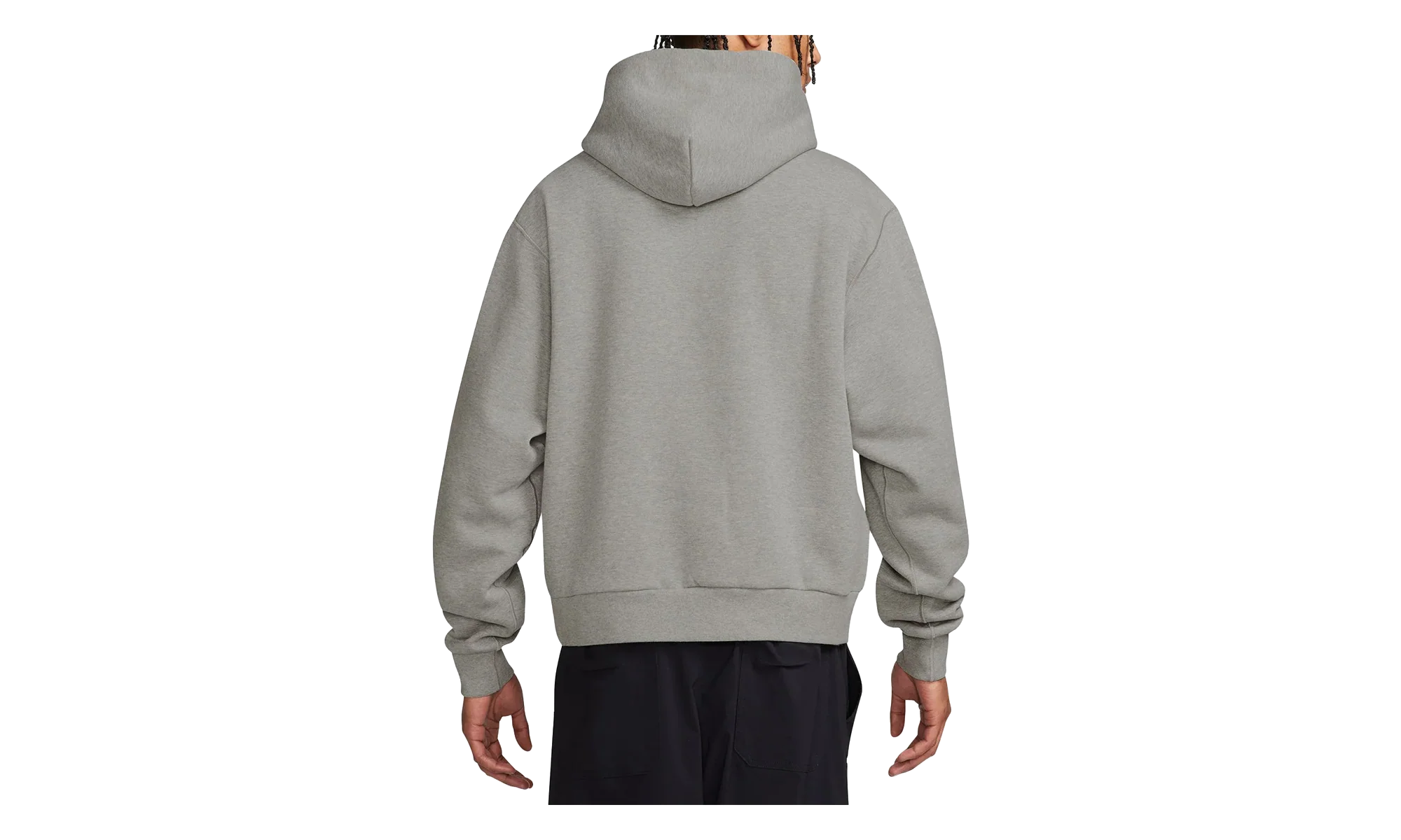 SB Fleece Pullover Skate Hoodie "Dark Grey Heather / White" FV7351 063