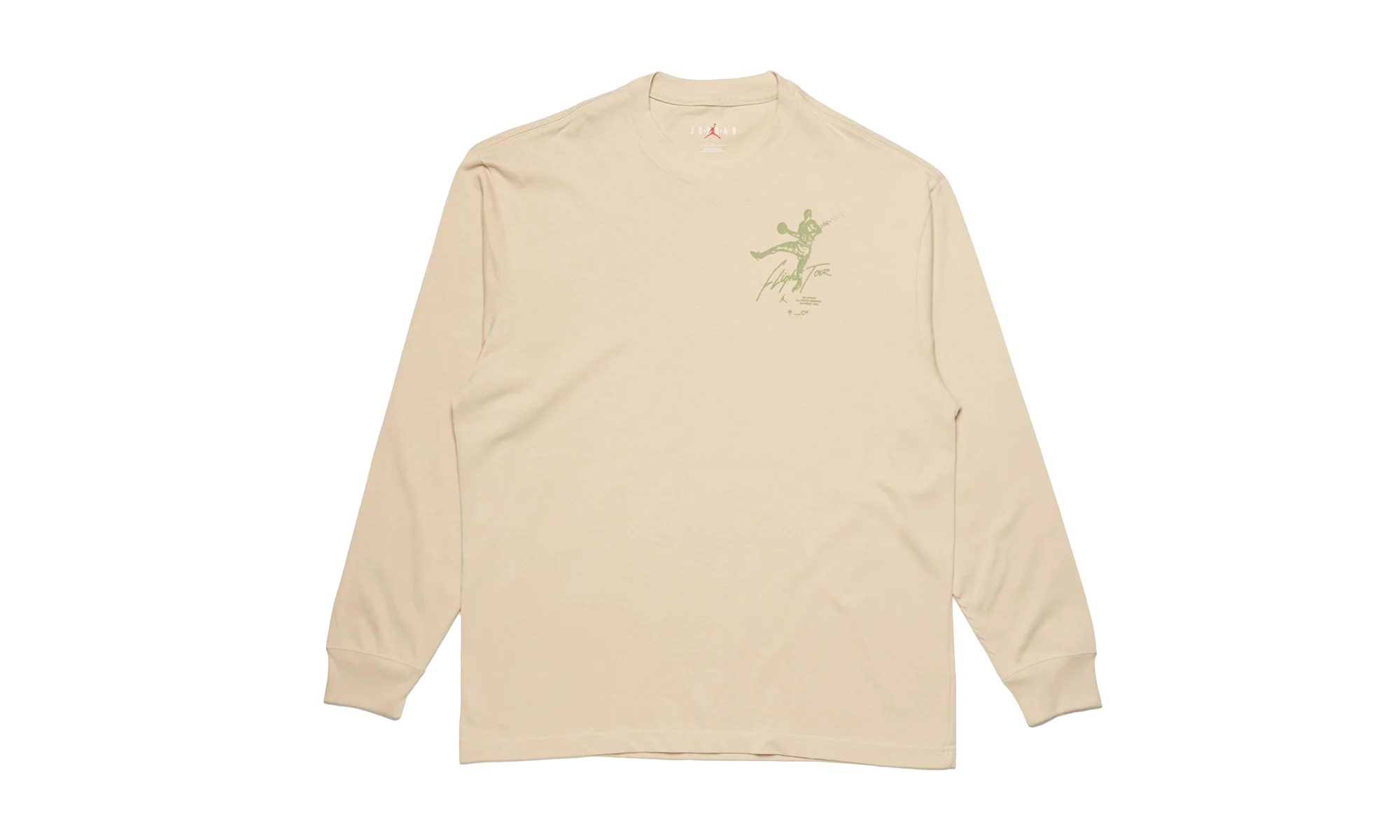 Air Jordan Flight Heritage 85 Graphic Crewneck "Rattan - Alligator" DV1476 206