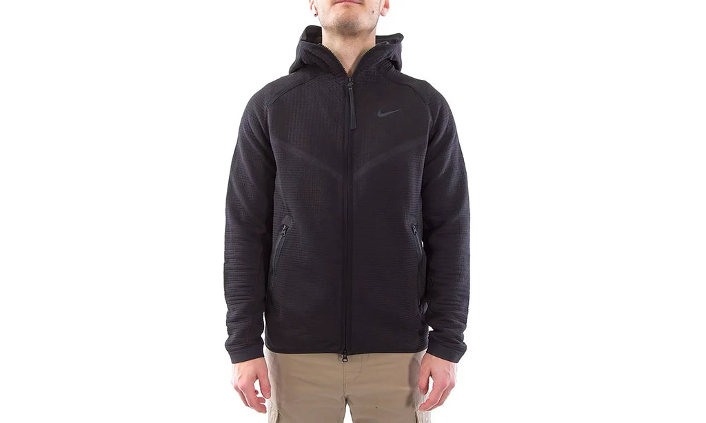 Tech Pack Windrunner Full Zip Hoodie "Black Anthracite" CU3598 010