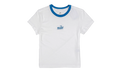 Sportswear Chill Knit Slim Cropped T-Shirt WMNS "White Light Photo Blue" HF8819 100