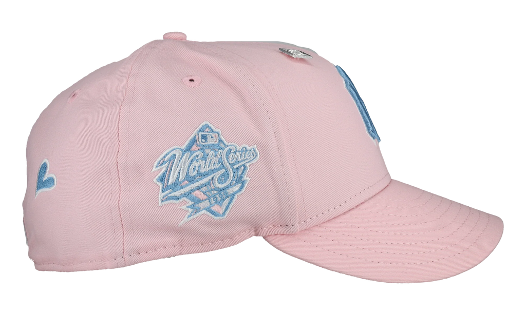 59FIFTY New York Yankees 1999 World Series Fitted Hat "Sky / Pink" NE419