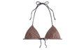 Talia Ii Monogram Tie Top "Brown" khw070070 210